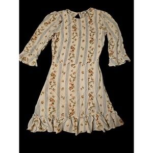 Reformation mini floral Dress Size 6